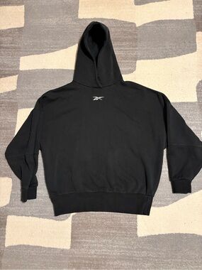 Black Reebok Athletic Hoodie